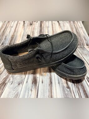 Hey Dude Wally Sox shoe, size Ladies 10 or Men’s 8, black